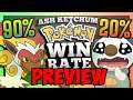 Ash Ketchum Pokémon Win Rate PREVIEW