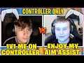 CLIX On CONTROLLER Challenged BENJYFISHY On CONTROLLER TO $1,000 1v1 Wagers Then This Happened!