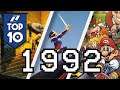 Die TOP 10 Videospiele 1992