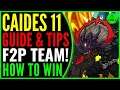 Epic Seven CAIDES 11 (Guide 🔥 Tips) F2P Auto Team