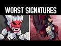 Every Brawlhalla Character's Worst Signature