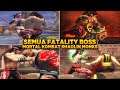 LIU KANG FATALITY SEMUA BOSS - Mortal Kombat Shaolin Monks PS2