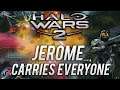 Jerome Carries Everyone | Halo Wars 2 Multiplayer