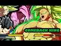"KING GREEN NUTS" DBS BROLY COMBACK | Dragon Ball FighterZ
