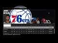 NBA 2K19 PS4 Chicago Bulls vs Philadelphie 76ers NBA Season 65 game 2nd Half