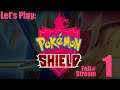 Pokémon Shield NUZLOCKE - The Beginning (Full Stream #1)