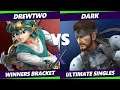 S@X 410 Winners Bracket - Drewtwo (Hero) Vs. Dark (Snake) Smash Ultimate - SSBU