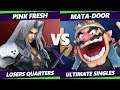 S@X 416 Losers Quarters - Pink Fresh (Sephiroth) Vs. Mata-Door (Wario) Smash Ultimate - SSBU