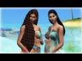 The Sims 4  🌴Kesi i Suni w Tropikach🌴z Oską 11 - Chłopiec czy Dziewczynka? 👶
