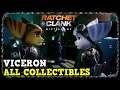 Viceron All Collectibles in Ratchet & Clank Rift Apart (Gold Bolts, Spybots, Armor)