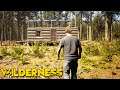 WILDERNESS - NEW Survival Base Home Building in Massive Forest YOU CAN PLAY AS A BEAR OR WOLF TOO?