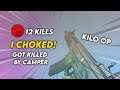 12 Solo Kills but I CHOKED! | GOT KILLED BY CAMPER (Modern Warfare Warzone)