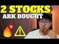 2 Growth Stock Ark Investment Bought July 2021! One BAD Stock?!