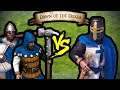 200 Obuch, Skirmishers vs 216 Teutonic Knights (Total Resources) | AoE II: Definitive Edition