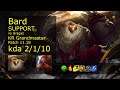 Bard Support & Gwen vs Gragas & Lucian - KR Grandmaster 2/1/10 Patch 11.18 // [롤] 바드 vs 그라가스 서폿