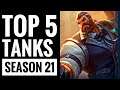 Best Tanks for Ranking up in Mobile Legends (Season 21) - Easy to use - Top 5