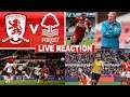 First Hughton defeat at Boro - MIDDLESBOROUGH 1-0 FOREST | LIVE REACTION