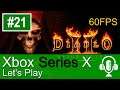Diablo 2 Resurrected Xbox Series X Gameplay (Let's Play #21) - 60FPS - Defeating Duriel