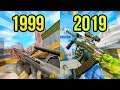 Evolution of the AUG in Counter Strike on Nuke Map 1999 - 2019