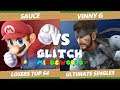 Glitch 7 SSBU -  Sauce (Mario) VS GoTE Vinny G (Snake) Smash Ultimate L. Round of 64