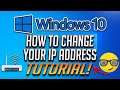 How to Change IP Address in Windows 10/8/7 - Easy Guide[2023]