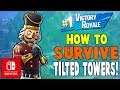 How To Survive Tilted Towers On Nintendo Switch!! - Fortnite Battle Royale Season 5