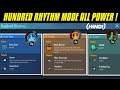 HOW TO USE HACKER KNIGHT, GUARDIAN AND SURVIVOR POWER IN HUNDRED RHYTHMS MODE PUBG | HUNDRED RHYTHMS