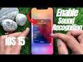 How to Use Sound Recognition on iPhone iOS 15