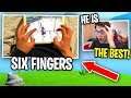 I challenged the BEST MOBILE BUILDER to 1v1 me... (he uses SIX FINGERS on an IPAD)