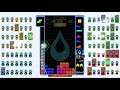 i made the matrix stop crying in tetris 99 teams!!!