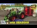 NEW Fendt, animal care, selling milk & wool | The Old Stream Farm with Seasons #17 | FS19 Timelapse