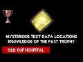 Phase 7 All Mysterious Text Data & Health Boost MK IV & Forcefield MK IV Locations