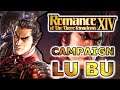 Playing As Lu Bu Hard Mode Campaign Romance Of The Three Kingdoms XIV | Warlords Scenario Part 1