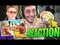 REACTION A TFUE MENTRE DEVASTA TUTTI IN ARENA COL SUO TEAM!!