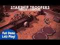 Starship Troopers Terran Command Demo | First Look | RTS Gameplay