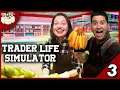 TRADER LIFE SIMULATOR #3 | Fazendo o negócio crescer 👀😱| gameplay ao vivo em português pt-BR