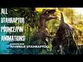 All Utahraptor Pounce and Pin Animations | The Isle 2 Evrima | Showcase
