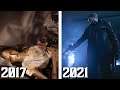 Chris Redfield Saving Mia in Resident Evil 7 vs Killing Mia in Resident Evil 8 Comparison