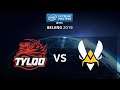CS:GO - Team Vitality vs TYLOO - Dust2 - IEM Beijing 2019