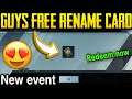 Halloween Event | Get Free Rename card | New event Pubg Mobile | Tamil Today Gaming