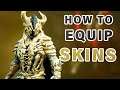 How to Equip Twitch Drop SKINS ► New World