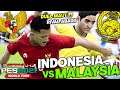 INDONESIA VS MALAYSIA!! DUEL PERSAHABATAN ANTARA 2 RIVAL ABADI!!! | TIMNAS WORLD TOUR | PES 2021