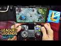 League of Legends Wild Rift Gameplay with Controller Android/iOS New MOBA 2020