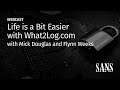 Life is a Bit Easier with What2Log.com | Mick Douglas & Flynn Weeks