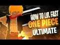 LVL UP FAST!! ONE PIECE ULTIMATE HOW TO LVL UP FAST | Roblox | Noclypso