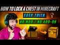 Minecraft 1.17 - How To Lock a Chest in Minecraft (NO MODS)