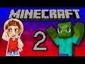Minecraft - Part 2 - Zombie Attack!!