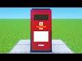 Minecraft Tutorial: How To Make A Post Box "Quick Builds"