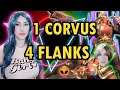 My FAVOURITE HEALER! Playing Corvus With A FULL TEAM Of FLANKS! Casual PALADINS Gameplay