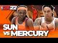 NBA 2K22 WNBA Gameplay - Sun vs Mercury